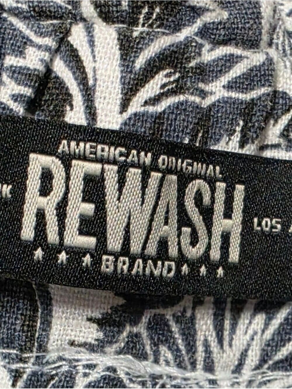 Rewash Linen Blend Shorts Medium - Picture 4 of 7